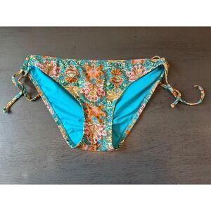 colorful MOSSIMO  lined swimsuit bikini bottom size XL